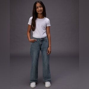 RSQ Girls Low Rise Wide Leg Jeans size 7